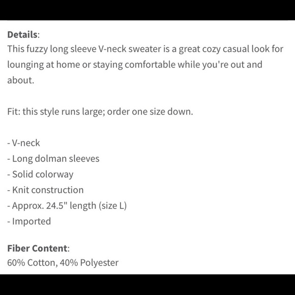 Nwt Free People Finders Keepers V-Neck Sweater - Picture 7 of 7